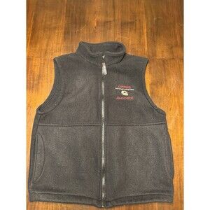 Vintage 1990s Fleece Best Compaq Computers Avocent Corporate Brand Black Medium